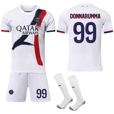 2024-2025 Paris Saint-Germain Bortedrakt Barn Voksen Fotballdrakt Nr. 99 DONNARUMMA