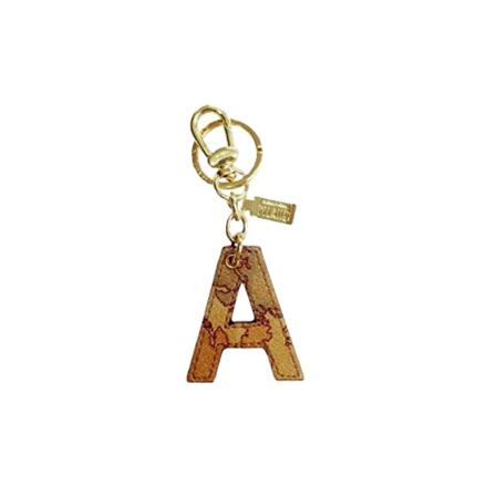 Alviero Martini 1a Classe, Geo Classic Keychain "A" - - Oranje, unisex, Maat:ONE Size
