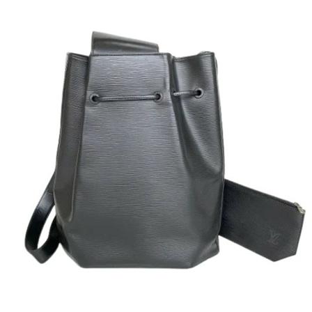 Louis Vuitton Vintage Pre-owned Leather louis-vuitton-Tass , Grijs , Dames , Maat: ONE Size Vintage Tassen