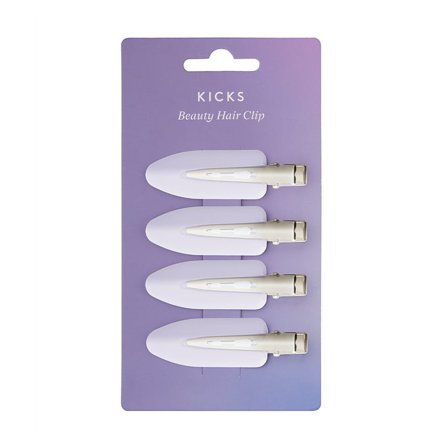 KICKS Beauty Make Up Hair Clips 4 stk, Hår, Hårpynt, Hårspænder