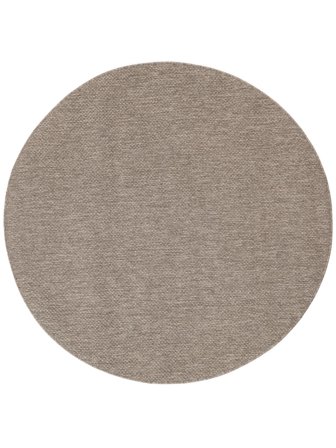 Clio Indoor/Outdoor Rug Washable Ø 150 Small Brown Round