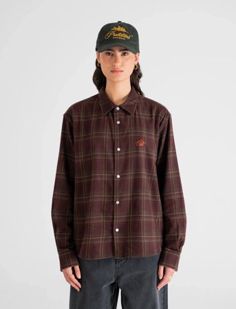 Prohibited Timber Flannel Shirt - Brown - XXL