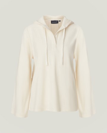 Lexington Surfer-Kapuzenshirt aus Bio-Baumwollfrottee, cremefarben