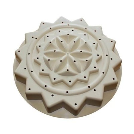 Æggeostform 25cm - Æggeoststjerne BoneWhite Æggeoststjerne