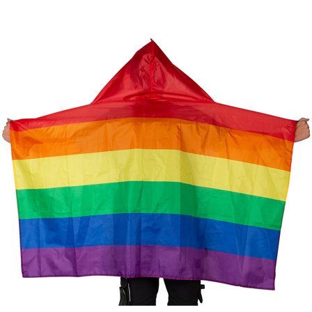 Flaggcape Pride Regnbåge