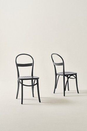 Jotex - Stol, 2-pak Sort mat sort - RIPPATS - Køb Spisebordsstole & køkkenstole hos Jotex