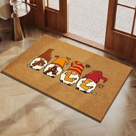 Imiteret kokospalme gulvmåtte, UV-farvetrykt dørmåtte, farvet kokospalme fodmåtte