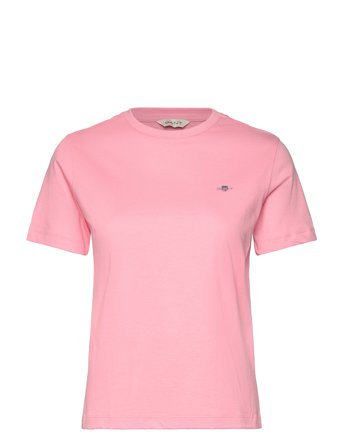 GANT Reg Shield Ss T-Shirt - Pink - M