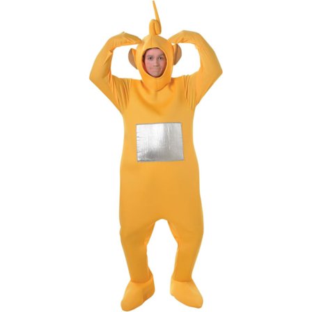 Tinky Winky Teletubbies Voksen Fancy Dress Stag Kostume orange