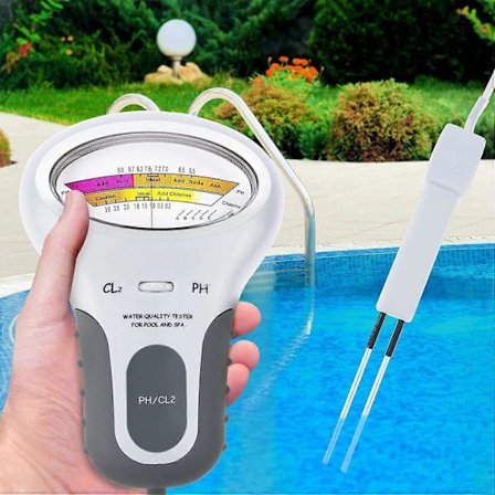 2-i-1 Klor & PH-måler Pooltester
