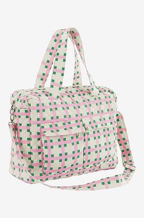 Jotex - Wickeltasche Rosa/grün - LUTZ - Kaufe Babynester bei Jotex