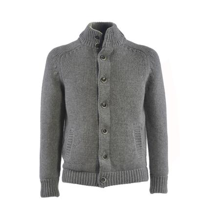 Herno - Cardigans - Grå - Herr - Storlek: Xl, Herr, Storlek: XL