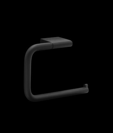 Beslag Design Flow Toalettrullholder Mattsvart, Baderom