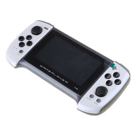 X18Plus Håndholdt Spillekonsol 4,3 Tommer Stor Skærm Dobbelt Joystick 64-bit Klassiske Spil Support