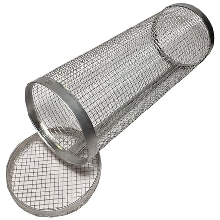 Grillauskorit, ulkoilma BBQ-häkki ruostumattomasta teräksestä valmistettu grilliverkko