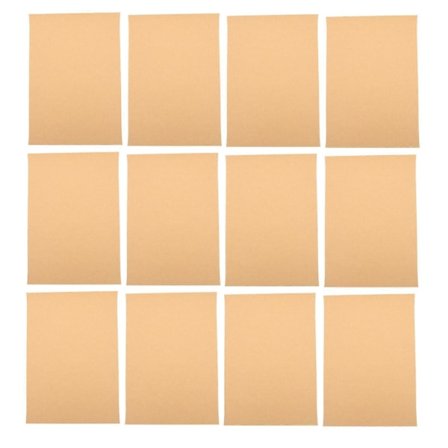 100 stk. Kraftpapir Stort Tegnepapir Skrivebog Papir Brun Papirvarer Papir Børnetegning Papir