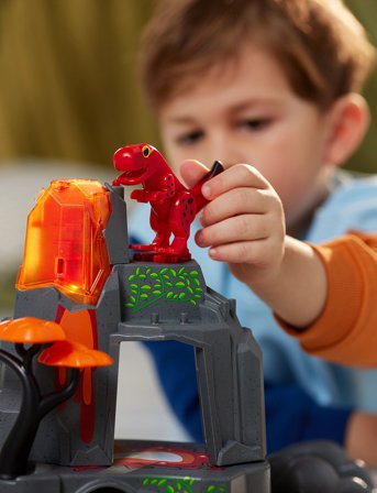 BRIO Aktiv Vulkan Med Dinosaurer - Multi/patterned - ONE SIZE