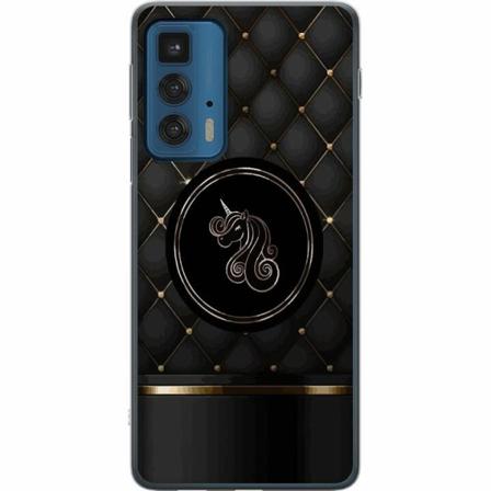 Motorola Edge 20 Pro Genomskinligt Skal Luxury Unicorn