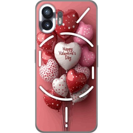 Yhteensopiva Puhelinkuori Nothing Nothing Phone (2) Ystävänpäivän ilmapallot