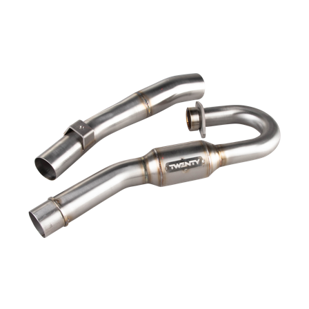 Tubo di Scarico Twenty by G.P.R. Acciaio Inossidabile - Kawasaki KX 250F 2017-2020