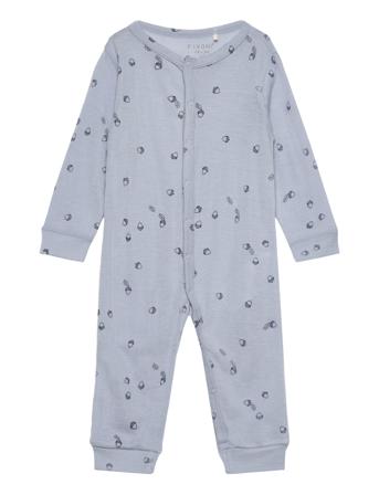 Jumspuit Langærmet Body Blue Fixoni