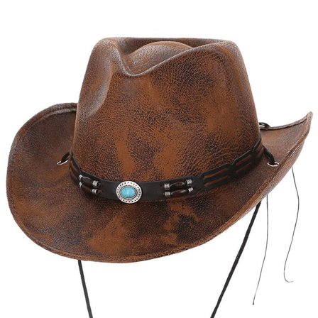 Cowboyhattu Ruskea Western