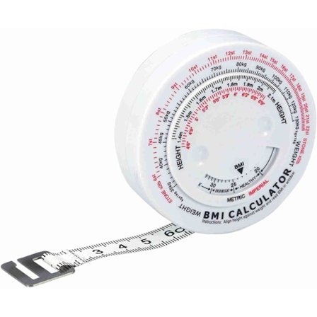 Måttband Kropp, BMI Kroppsmåttband, 150 cm Infällbart Kroppsfettmätning för Midjemått Kroppsmasseindexmätning