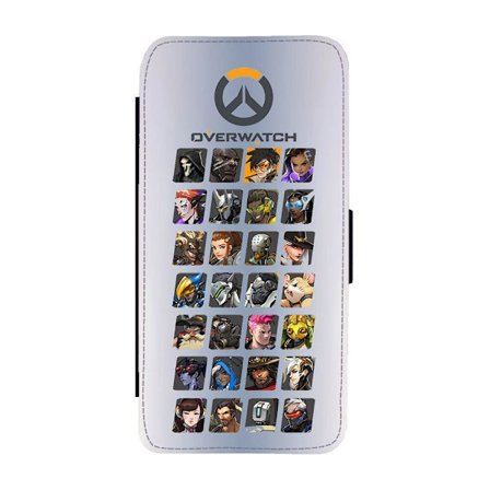 Overwatch Heroes iPhone 12 Mini Flip Mobilfodral