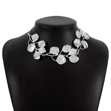 Hänge Choker Halsband Gyllene Halsband SILVER HALSBAND SILVER
