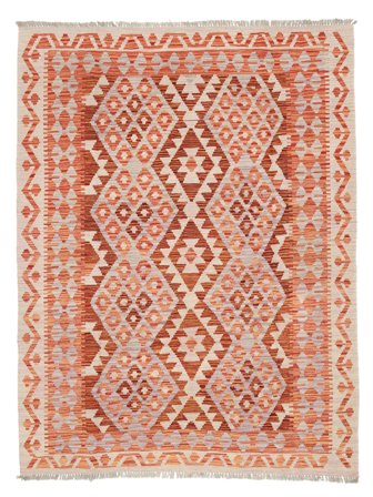 Kilim Afghan Old Style Rug Hand Woven 154X202 Afghanistan