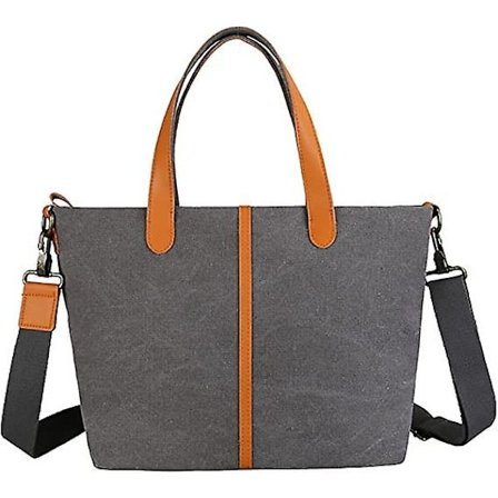 Canvas Crossbody Vesker For Kvinner Vintage Nylon Canvas Skuldervesker Mote Dame Skuldervesker Tote