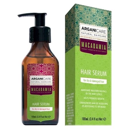 Arganicare Macadamia Dry and Damaged Organic Macadamia Serum (3,4 neste unssia) Arganicare STYLING SERUMilta