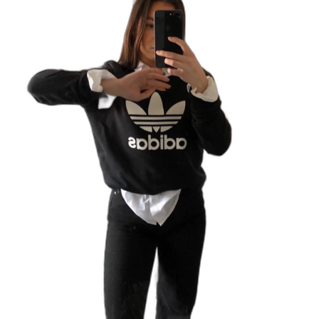 Adidas sweatshirt med logga