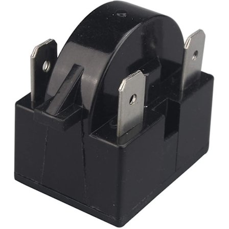 Universal kjøleskapskompressorreléstarter Qp2-12 / Qp2-15 Tre-pins innsatser 15 Ohm (LGL)