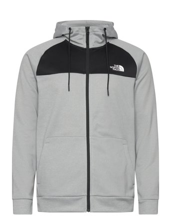 The North Face M Reaxion Fleece F/Z Hoodie - Eu - Grey - L