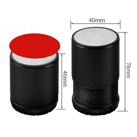 Sängyn huonekalujen nostimet tärinää vaimentavat tyynyt BLACK L