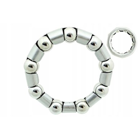 Kullagerkrans 5/16" x 9 för BMX-stöd