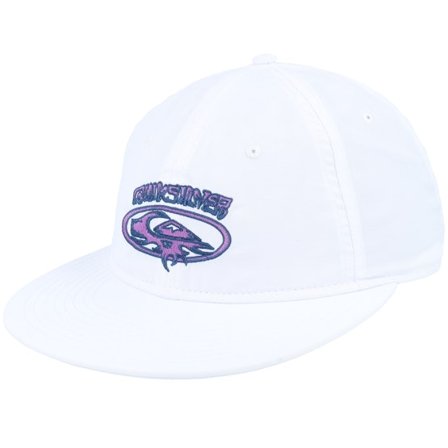 Quiksilver - Weiss snapback Cap - Nasafrass White Snapback @ Hatstore