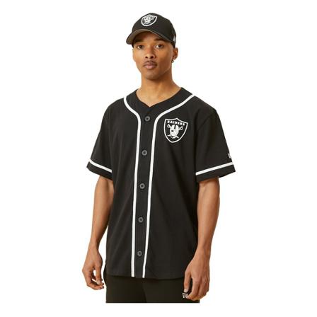 New Era, Short Sleeve Shirts Zwart, Heren, Maat:M