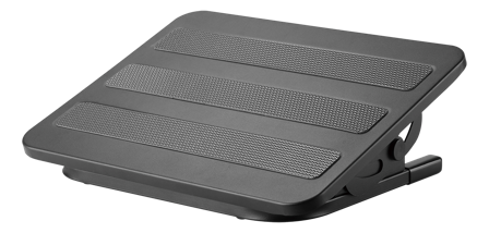 Deltaco Office, Ergonomic Tiltable Steel Foot Rest