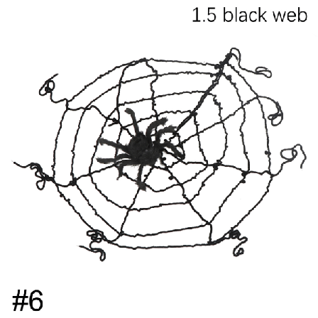 30/60/75/90/125 Cm Black Spider Spider Web För Halloween Haunted