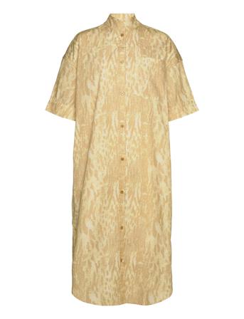 Popla Sany Dress Aop Cream Mads Nørgaard