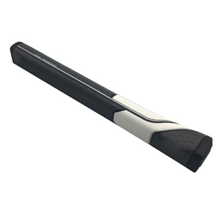 Golf Grip PU Triangle Upgraded Putter Grip Golf Club Grip til udendørs underholdning Hvid og grå 1.0