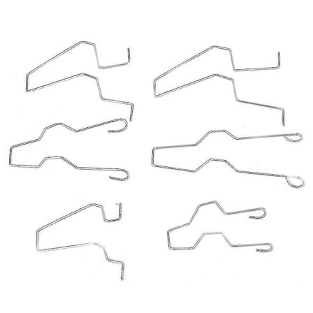 6 kpl Ajovalon Lampunpidike Jousiklipsi H1 H4 H7 Boris