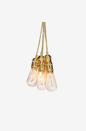 Konstsmide - Lyskæde E27 8 LED udskiftelige 350 cm - Guld - Lyskæder - Fra Homeroom