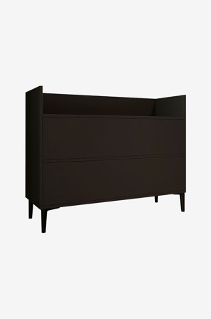 Hanah Home - Lipasto Gale - Musta - Senkit & sivupöydät - - Homeroom