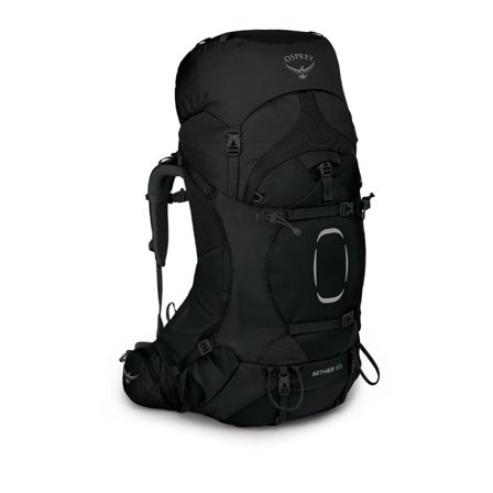 Osprey Aether 65 Men hiking backpacks Black S/M
