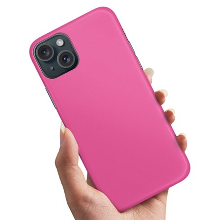 iPhone 15 Plus - Skal/Mobilskal Rosa