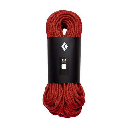Black Diamond 9.2 Rope 80m Mountaineering equipment Orange 80M