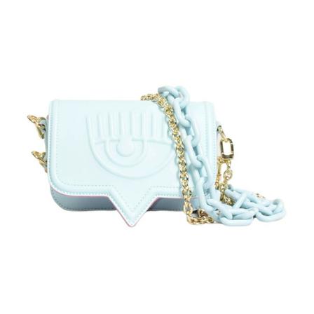 Chiara Ferragni Collection - Axelremsväskor - Blå - Dam - Storlek: One Size, Dam, Storlek: ONE SIZE